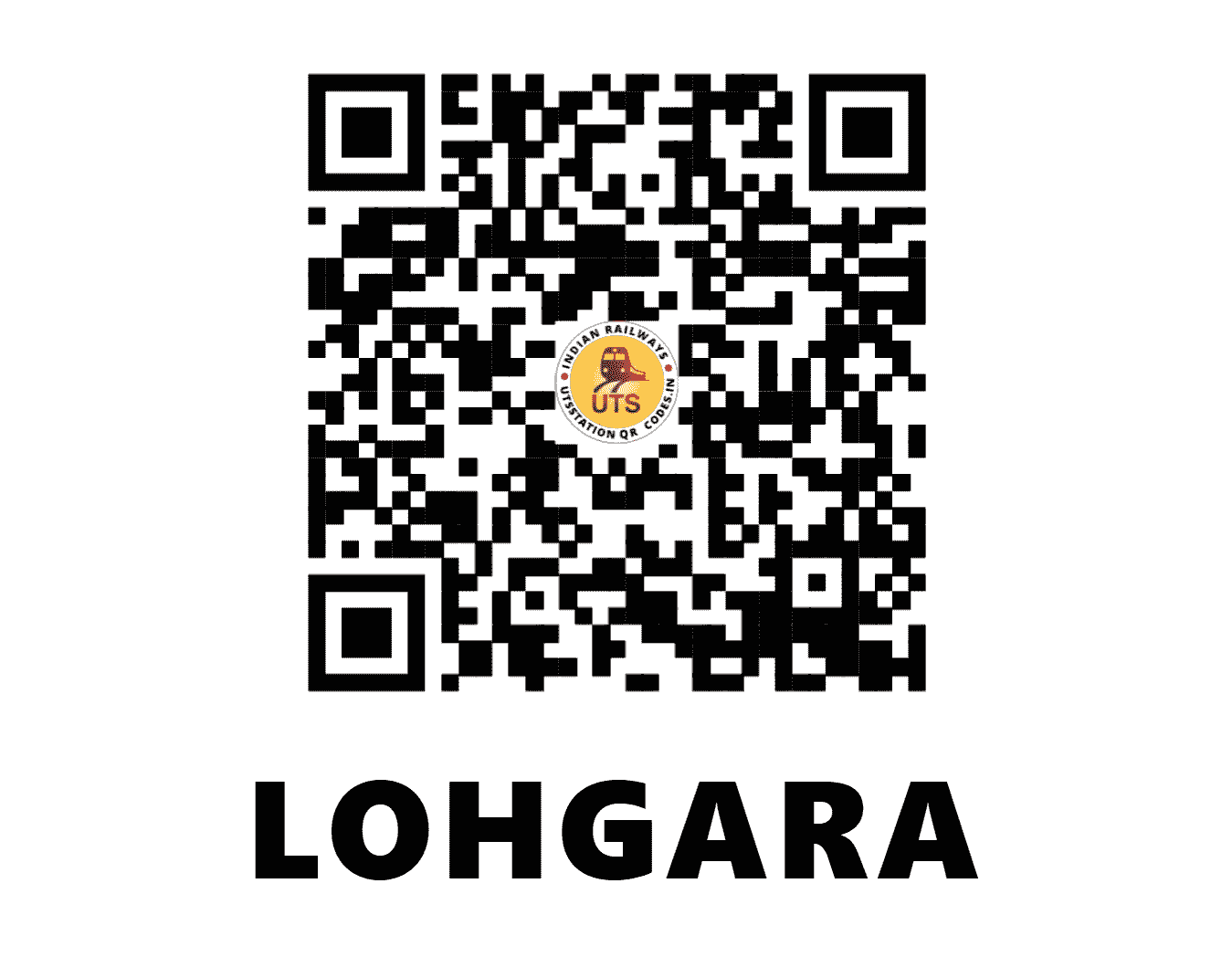 UTS QR Code for LOHGARA - LOG (NC - UTTAR PRADESH)